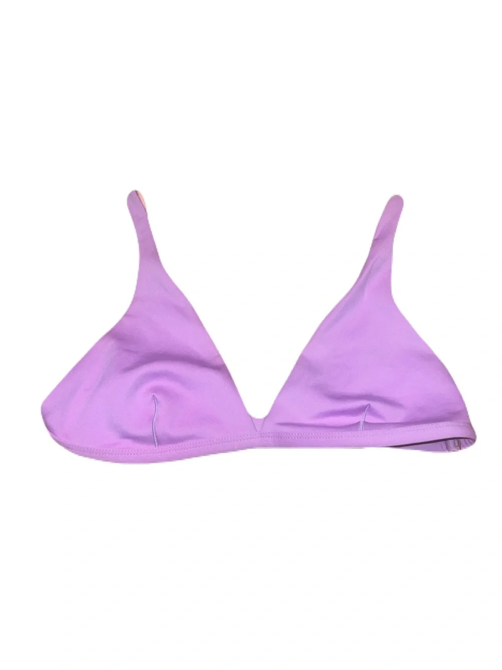 Left On Friday Lilac Triangle Bikini Top